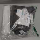 NICETOWN Blackout Door Blinds, No Drill No Tools Thermal Insulated Shade for French Front Door, Roman Roll Up Curtains for Light Conrol, Sidelight Curtains, 24" W x 72" L, 1 Panel, Grey