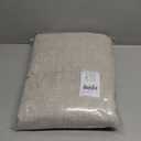 NICETOWN 100% Blackout Linen Curtains 90" Long for Bedroom, Thermal Insulated Living Room Curtains with Liner, Farmhouse Style Linen Blend Window Draperies for Dining Room (2 Panels, 52" W, Natural)