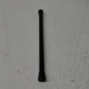 QILERR Small Tension Rods 16 to 28 Inches, Adjustable Short Extension Curtain Rod, Heavy Duty Spring Loaded Mini tension rods for Windows, Curtain, Closet, Clothes, Diameter 1inch, Black