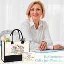 Retirement Gift for Woman 2025, Best Retirement Gifts for Women Coworker Teacher, Happy Retired Ideas Gifts for Nurses Grandma Mom