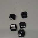 5 Pcs Insulated Multi Cable Connectors 2 Port Single Entry Splice Electrical Power Connector Black Interconnect Terminals Pre Filled (3/0-6 AWG Wire Range)