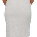 Comfort CottonRacerback Chemise (Gray, XXL)