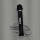 CHARMING Wired Powerful Handheld Massager with Strong 10 Vibrations Back Massage, Personal Therapy Massager for Sports Recovery, Muscle Aches, Full Body Pain (Black)