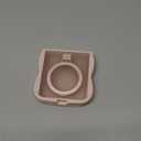 KMAMBAG [Magnetic Stand & Wave Frame] Case for Samsung Galaxy Z Flip 7 [Fit for MagSafe] [Military Drop Protective] Not Yellowing Translucent Z Flip 7 Phone Ring Cover for Women Men 6.9" Pink