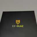 EZ-GLAZ-4 Pack for Galaxy S25 Ultra [6.9"] Privacy Screen Protector, 100% Fingerprint Unlock, 9H+ Hardness Military Grade Shatterproof Long Durable Tempered Glass Film with Flawless Fit Box, Scratch Resistant (Black)