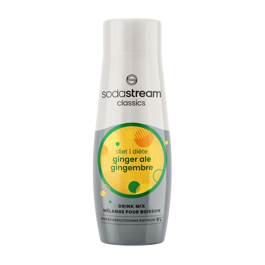 SodaStream Diet Ginger Ale Syrup, 14.8 Fluid Ounce
