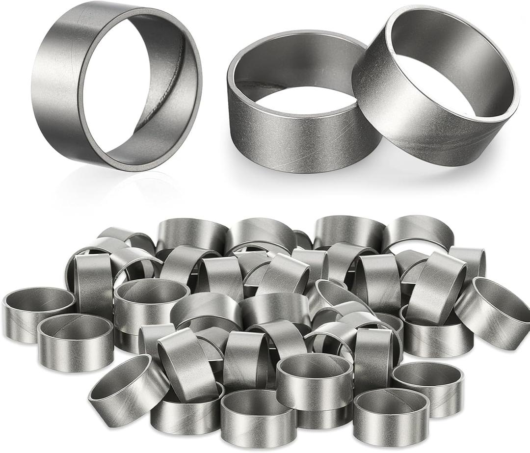 200 Pack 1/2 Inch Pex Crimp Rings, 304 Stainless Steel Clamp Rings for Pex Pipe, Plumbing, and Hydronic Heating Systems, Compatible with Crimp Tools