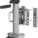 2000 lbs Upgraded Boat Trailer Jack, 10" Lift, Bolt On Trailer Jack for RV, Boat and More, Silver