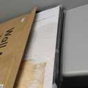 Large Framed Black and White Abstract Wall Art, 3 Piece Modern Canvas Prints Paintings Artwork for Walls, Minimalist Black Beige Gold Pictures for LIving Room Bedroom Office Wall Decor Total 30x60 In (Block)