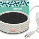 Electric Large Candle Warmer Plate - Ceramic Candle Wax Warmers for Jar Candles, Coffee Mug Warmer, Cup Warmers for Home Office, Aromatherapy Fragrance and Heating Beverage, Milk, Tea, Hot Chocolate