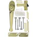 Wright Products - Villa Pull Handle for Screen and Storm Doors, Brass Plated