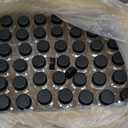 Holotap 42 Pcs 12 OZ Juice Bottles with Caps Bulk, Empty Plastic Bottles with Black Tamper Evident Lids for Juicing, Protein Drinks and Other Beverage Drink Containers (Black, 12OZ)