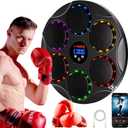 Boxing Machine,Music Boxing Machine for Adults,Boxing Training Equipment,Boxing Game Wall,Wall Punching Pad,Music Boxing Machine for Teenager,Boxing Music Workout Machine for Home and Gym