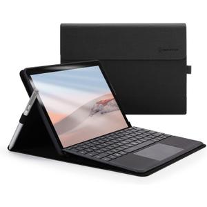 Omnpak Protective Case for Surface Go 4 2023/Go 3 2021/Go 2 2020/Go 2018 with Stylus Holder, Multiple Angle Slim Lightweight Cover, Compatible with Type Cover Keyboard（Keyboard Not Included）