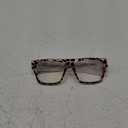 VISOONE Chunky Square Trendy Blue Light Blocking Glasses TR90 with Preppy Look for Women Men ALBA (Cheetah Tortoise)