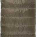 Teton Celsius XL +20F Sleeping Bag; Cold Weather Sleeping Bag; Great for Family Camping; Free Stuff Sack, Green, Right Zip