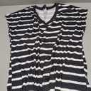 SAMPEEL Womens Summer Tops 2025 Cap Sleeve Trendy V Neck Loose Fit T Shirts, Size: L