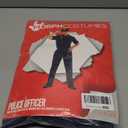 Morph Police Costume Men, Cop Outfit Men, Police Costume Adult, Halloween Costumes For Adults (Large)