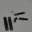 J Bolt Gate Hinge Heavy Duty with Hole Base for Wooden and Iron Gate Up to 1100 Pounds, Lubricated Ball Bearing Hinge 2 Pack (3/4" Type)