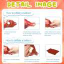 4 x Tellpet Donut Merry Christmas Balloons Banner, Christmas Party Decorations