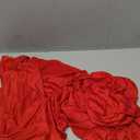 Yahpetes 2 Pcs Chair Covers Polyester Spandex Banquet Chair Cover Universal Washable Slipcovers Protector Removable Chair Seat Covers for Wedding Banquet Dining Party Decorations (Red)