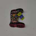 Western Chief Girls Waterproof Printed Rain Boot with Easy Pull on Handles, Floral Swirl, 8 Toddler