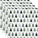 Christmas 18'' Napkins Set of 4, Christmas Tree Table Cloth Seasonal Winter Holiday Party Table Decorations (18" x 18" (Square))