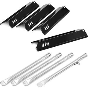 Charbrofire GR2215120-OG-00 4 Burner UFHP2 Heat Shield Grill Replacement Parts for Outdoor Gourmet Grill FSOGBG1106 GR2215101-OG-00 GR2215120OG00 GR2215101OG00 12061 Heat Plates