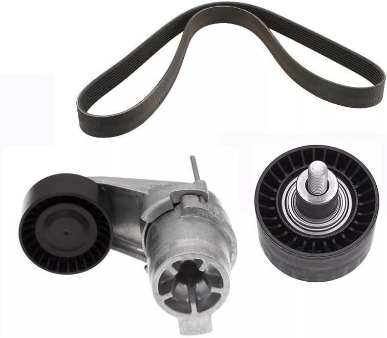 11287589361 Drive Tensioners Timing Belt Kit Compatible with 2010-2019 BMW 535i 640i X5 X6 3.0L Replacement # 11287589366