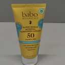 Babo Botanicals Sheer Mineral Sunscreen Lotion SPF 50 - Natural Zinc Oxide - Extra Sensitive Skin - Lightweight - Water Resistant - Fragrance-Free - EWG Verified- Sheer application