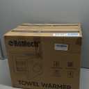 ROMECH 23L Hot Towel Warmer Cabinet, Professional Towel Heater with LED Temperature Display Setting, Extra Large Capacity Towel Warmers for Spa Massage Salon Home (Black, 23L)