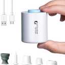 Amazon.com: FLEXTAILGEAR Portable Air Pump for Inflatables,Classic Tiny Air Pump, 2.82 oz Ultra-Mini Pump with 1300mAh Rechargeable Battery to Inflate Deflate Pool Floats Air Mattress Vacuum Storage Bags : Home & Kitchen