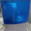 Elevon Mini Spin Dryer Portable Washing Machine, Compact Laundry for Home, Apartment, RV, Blue