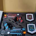 Squad Hero Rechargeable Laser Tag 360 Sensors + LCDs - Set of 4 - Easter Gift Ideas for Kids Teens and Adults Boys & Girls Family Fun - Cool Teenage Lazer Group Activity, Teen Gifts Ages 8+ Year Old
