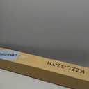 LUCKUP Cordless Bamboo Roman Blinds Shades for Indoor Windows-Blackout Room Darkening Roman Blinds with 6" Valance Cover Enhanced Privacy, 32" W x 64" H (Privacy-carbonized Color)