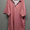 Mens Track Suits 2 Piece Summer Short Sets Outfits Fashion Polo Shirt Casual Short Sleeve and Shorts Set (Large, Pink)