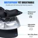 GUH Travel Seat Cushion for Airplane - Inflatable Seat Cushion for Long Flights,Office,Gaming and Stadium Bleachers,Tailbone Pain Relief