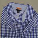 Alimens & Gentle Men's Plaid Button Down Shirts Cotton Long Sleeve Dress Shirts Regular Fit Gingham Shirts (Large)