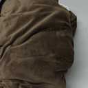 CUCRAF T Cushion Sofa Cover 4 Piece Slipcovers, Soft Thick Velvet Couch Cover for Living Room, Washable High Stretch Furniture Protector with 3 Cushion Slipcover, (Sofa, Brown)