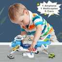 Airplane Toy, Airplane Toys for 3 Years Old, Airplane for Toddlers, Toys for 3+ Year Old Boys, Toy Airplane for Boys Age 4-7, 3+ 4 5, Aeroplane Toy, Plane Toy for Birthday, Christmas Gift