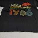 Vintage 1966 Funny 58 Year Old 58th Birthday Gift Men Women T-Shirt (Size Small, Black)