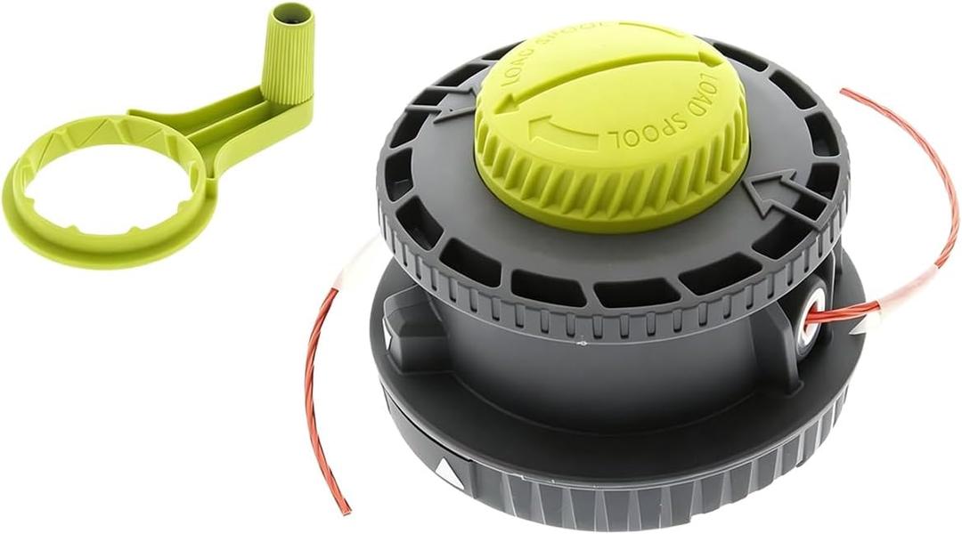 314608005 Bump Feed Trimmer Head Straight Shaft Fits for Ryobi Reel Easy+ RY15526 RY15527 RY15529 RY15526VNM RY15527VNM RY15529VNM (After 2004)