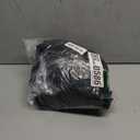 Obstal 6ft Stretch Black Spandex Table Cloth for Standard Folding Tables - 2 Pack Universal Rectangular Fitted Tablecloth Protector for Wedding, Trade Show, Vendor Stand