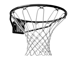 GoSports Regulation 18" Steel Basketball Rim - Choose from Fixed or Breakaway - Use for Replacement or Garage Mount
