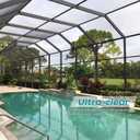 Ultra HD Window Screen 316 Stainless Steel Durable & High Visibility Screen for Patio, Porch & Pool Areas (48" x84)