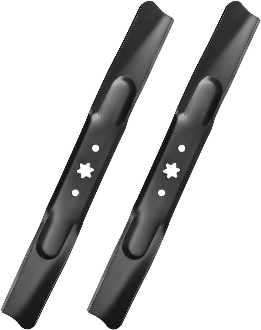 942-04308 High Lift Blades for 42" Deck, 942-04308A Mower Blades Compatible with Cub Cad-et Troy-Bilt Craftsman MTD Toro Lawn Mower, Replaces 742-04308, 742-04312, 942-04312, 2 Pack