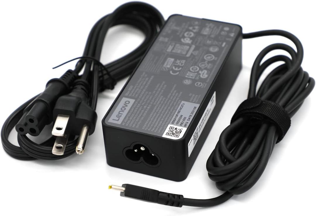 Lenovo Laptop Charger 65W Watt USB Type C(USBC) AC Power Adapter  ThinkPad T14 T15 E14 E15 X1Carbon X13 2023