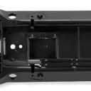 HECASA Center Console Lid Armrest Sliding Mechanism Compatible with 2006-2011 Honda Civic ABS Plastic Black