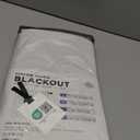 100% Blackout Shield Full Blackout Curtains for Bedroom 84 inch Length 2 Panels Set, Clip Rings/Rod Pocket Faux Linen Black Out Curtains for Living Room, Thermal Insulated, 50Wx84L, Beige