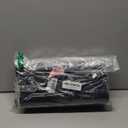 OSPNIEEK Velvet Bracelet Holder with 3 Tier Rack, Black Detachable Jewelry Display Stand T-Bar Necklace Storage Organizer for Bangles Watch Bracelets Scrunchies Organization Showcase